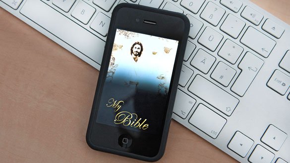 Immer dabei: Die Bibel als App.