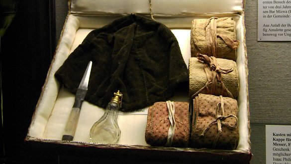 Beschneidungswerkzeug des Mohel