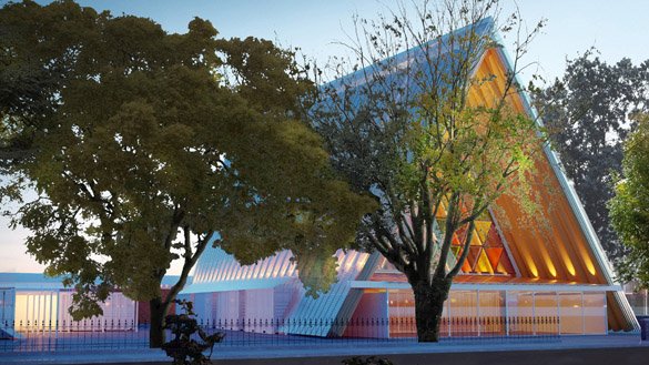 Christchurh 'Cardboard Cathedral'