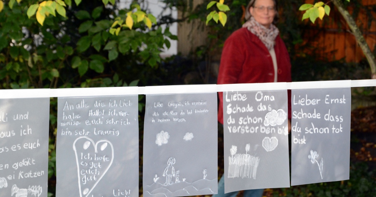 "Liebe Oma, schade dass du schon verstorben bist" evangelisch.de