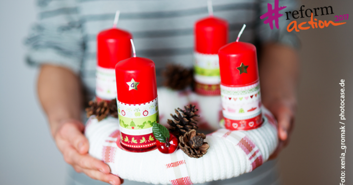 Wo der Adventskranz herkommt